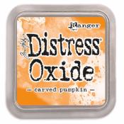 Tinta Distress Oxide carved pumpkin