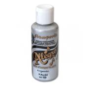 Pintura acrilica Allegro Stamperia Silver metallic