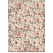 Papel de Arroz House of Roses tela Stamperia A-4