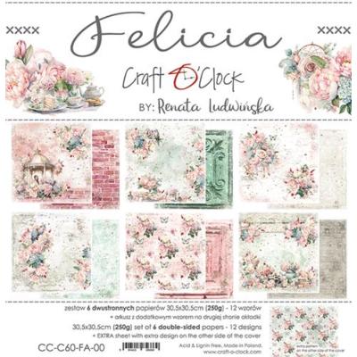 Stack de Papeles 30x30 Felicia Craft o'clock