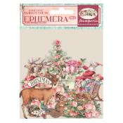 Ephemera Stamperia - Pink  Christmas 