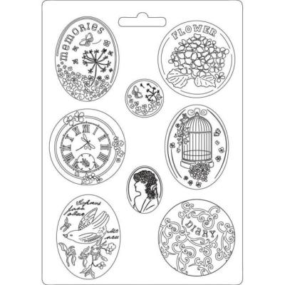 Stamperia Soft Mould A4 Hortensia