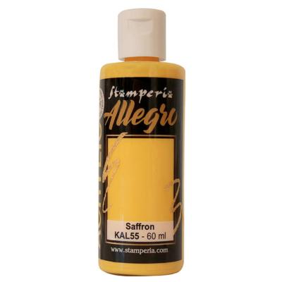 Pintura acrilica Allegro Stamperia Saffron