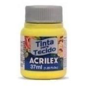 Pintura Tela Mate Acrilex N-589 Amarillo Canario -37 ml. 