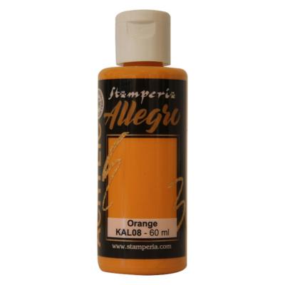 Pintura acrilica Allegro Stamperia orange