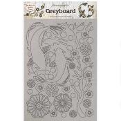 Greyboard A4 2 mm Stamperia Sir Vagabond in Japan Pez