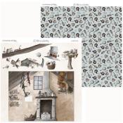Papel 12x12" Los Hechizos de Olga 10