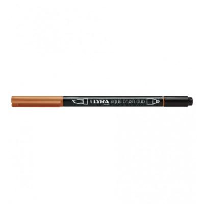 Rotulador Lyra Aqua Brush Duo Rojo Bermellon