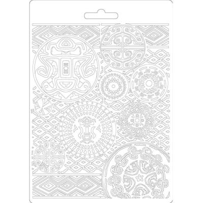 Stamperia Soft Mould A5 amazonia texture