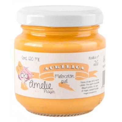 Amelie Acrilica 26 Melocotón Piel- 120 ML