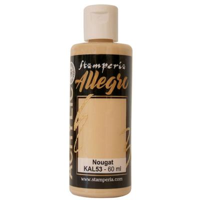 Pintura acrilica Allegro Stamperia Nougat