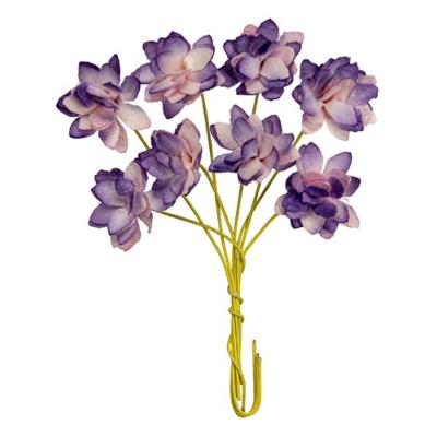 Set Crisantemos 2 tonos violeta Scrapberrys
