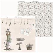 Papel 12x12" Los Hechizos de Olga 5