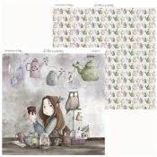 Papel 12x12" Los Hechizos de Olga 7