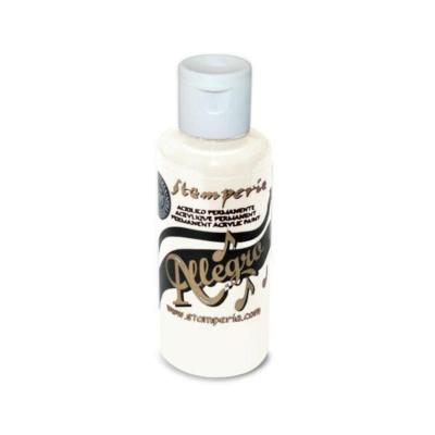 Pintura acrilica Allegro Stamperia white