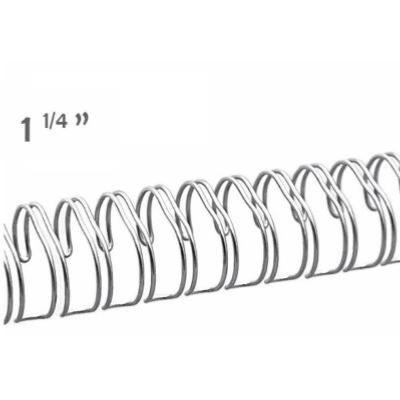 Espiral Wire 23 anillas Plata 1, 1/4 "