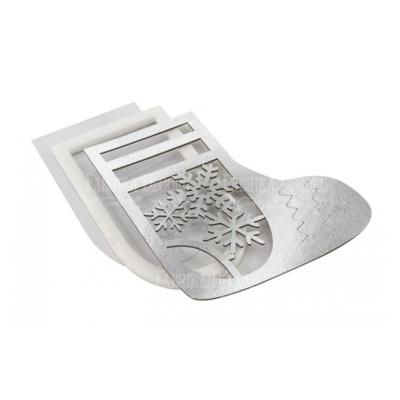 Set Dimensional para Shaker Christmas sock 9.6x10.8 cm