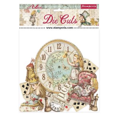 Die Cuts surtidos - Alice through the looking glass - Stamperia
