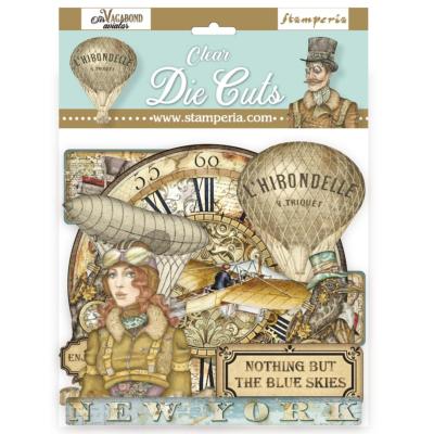 Clear Die Cuts  -  Stamperia Sir Vagabond Aviator