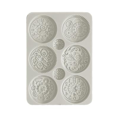 Stamperia Silicone mold A5 Brocante Antique  Relojes