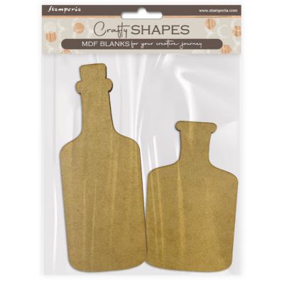 Formas decorativas Stamperia : Botellas