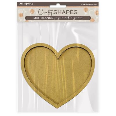 Formas decorativas Stamperia : Corazones