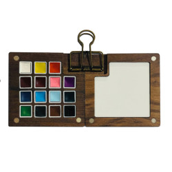 Kit 15 colores Acuarelas Stamperia Creat Happiness