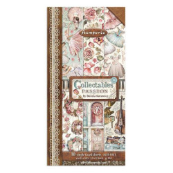 Collectables Stamperia 10 hojas 15x30 cms. Passion