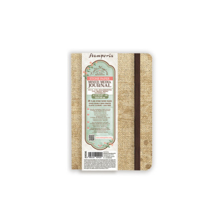 Libreta A6 Mix Media stone paper Stamperia