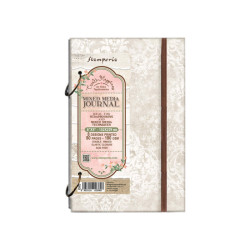 Libreta Mix Media con anillas 15.2x29.9 cms Stamperia
