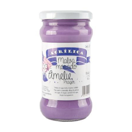AMELIE ACRÍLICA 23 MALVA MORADO - 280 ML