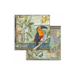 Hoja 30x30 cms. Stamperia Tucan