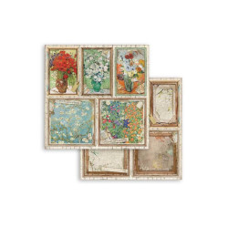 Hoja 30x30 cms. Stamperia Tarjetas