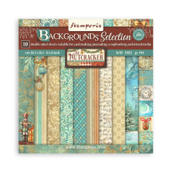 Colección Scrap Stamperia 20.3x20.3 Background The Nutcracker