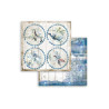 Hoja 30x30 cms. Stamperia Sea Dream circulos