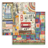Hoja 30x30 cms. Stamperia Bauhaus