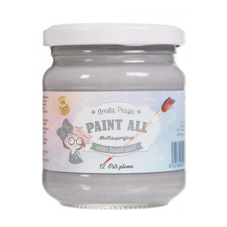 PAINT ALL 12 GRIS PLOMO - 180 ML