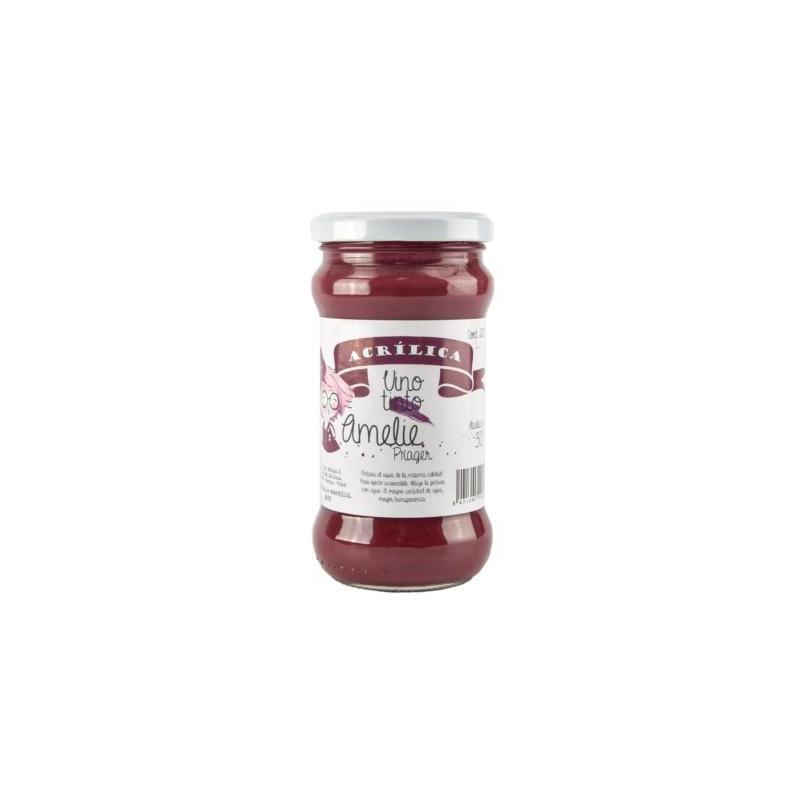 AMELIE ACRÍLICA 30 VINO TINTO - 280 ML