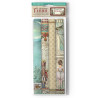 Paquete 4 hojas de Tela 30x30 cms. Stamperia The Nutcracker