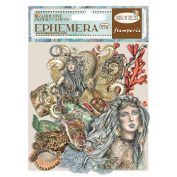 Ephemera Songs of the Sea Sirenas  Stamperia