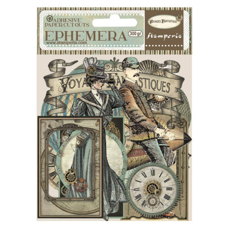 Ephemera Voyages fantastiques Stamperia