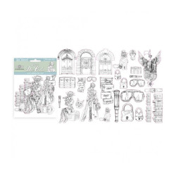 Clear Die Cuts -  Lady Vagabond Stamperia