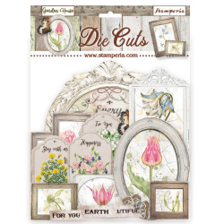 Set Die Cuts surtidos - Stamperia Romantic Garden House