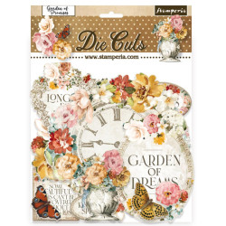 Set Die Cuts surtidos - Stamperia Garden Promises