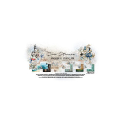 Colección Papeles Scrap 30x30 Alchemy of Art Sea stories