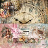 Colección Papeles Scrap 30x30 Alchemy of Art Steam Punk Time