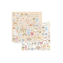 Doble hoja Recortables 30x30 cms. Alchemy of Art Cute Baby