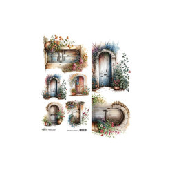 Doble hoja Recortables 30.5x15 cms. Alchemy of Art Doors