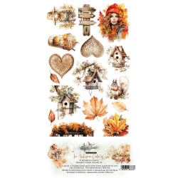 Set de Recortables 30x30 cms. Alchemy of Art In Autumn Colors