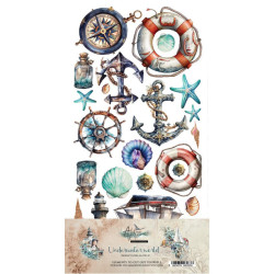 Set de Recortables 30x30 cms. Alchemy of Art Underwater World
